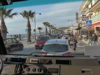 Italien, Stau in Agropoli