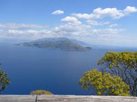 Italien, Capri, Blick zur Punta Campanella