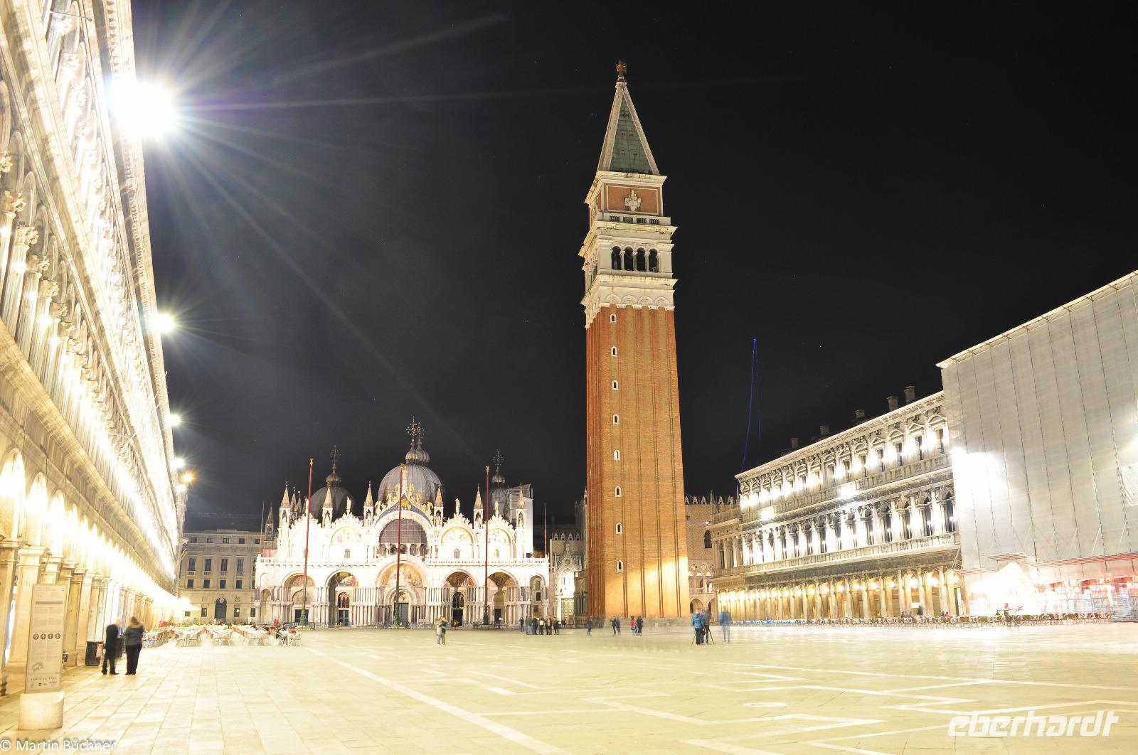 Venedig - leerer Markusplatz