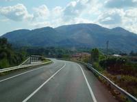 Blick auf das Gebirge des Aspromonte