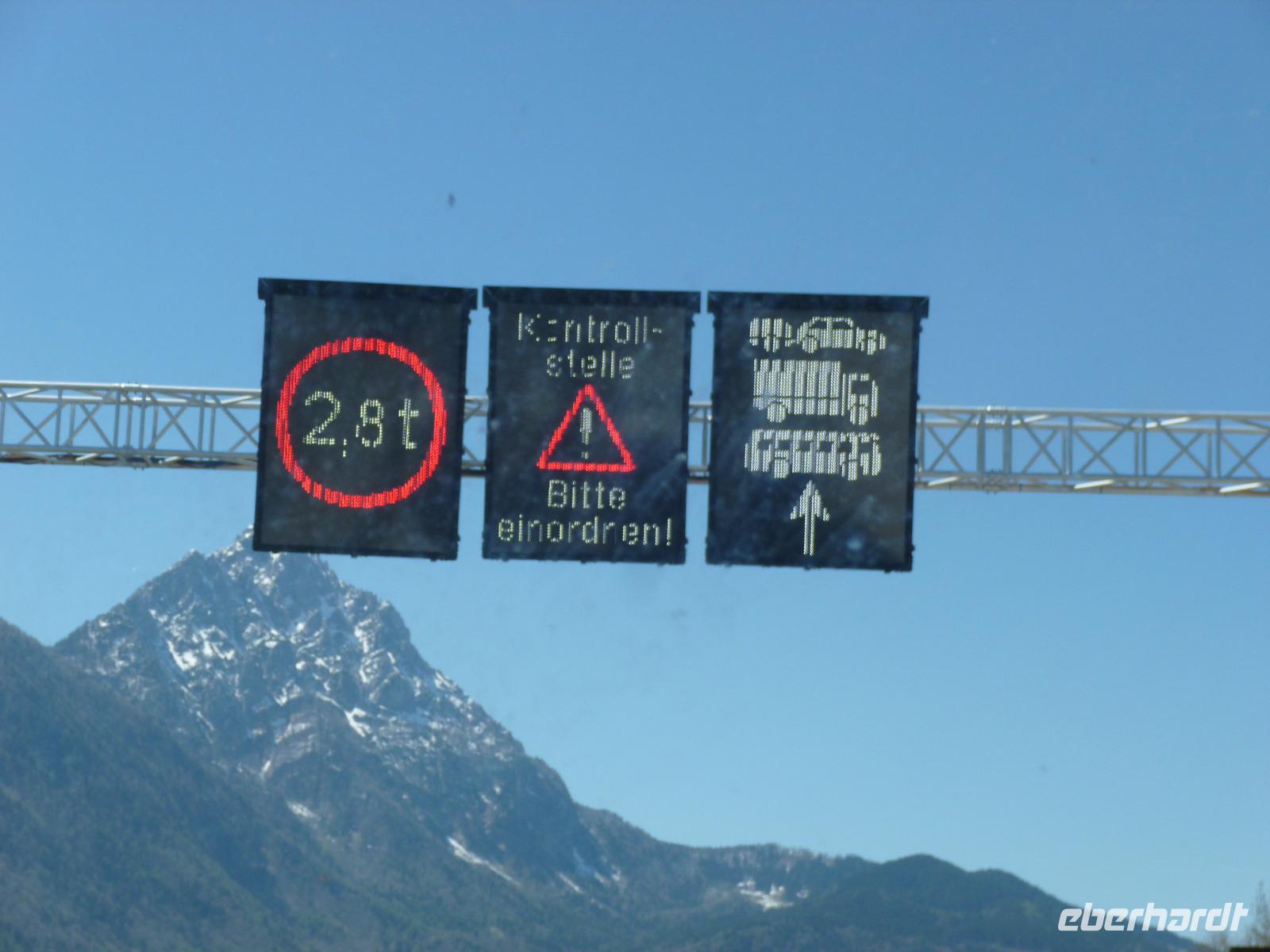 Heimfahrt Grenzkontrolle