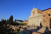 Vor der Kirche San Miniato