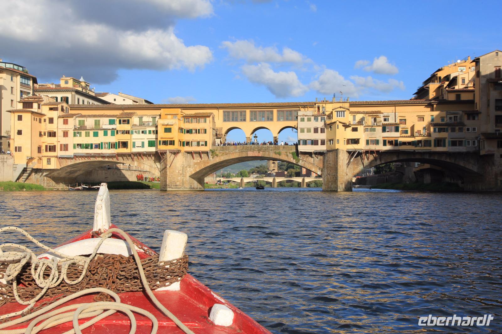 Bootsfahrt auf dem Arno