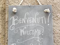 Willkommensgruss aus den Cinque Terre