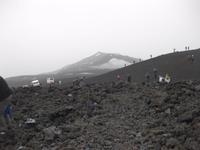 Auf dem Ätna - neue Lava