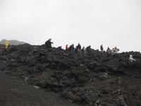 Auf dem Ätna - neue Lava