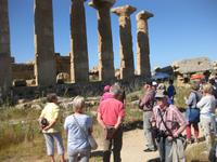 In den Ausgrabungsstätten von Selinunte 