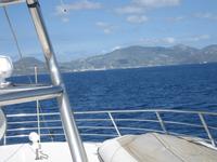 Wir nähern uns Lipari 