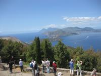 Vulcano - Inselrundfahrt - Blick auf Lipari und Salina