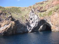 An der Küste von Vulcano