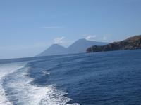 Rückfahrt nach Milazzo - nochmal ein Blick nach Salina