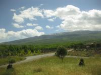 Blick zum Ätna bei Randazzo