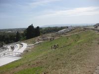 Siracusa - Archäologische Zone - das Griechische Theater