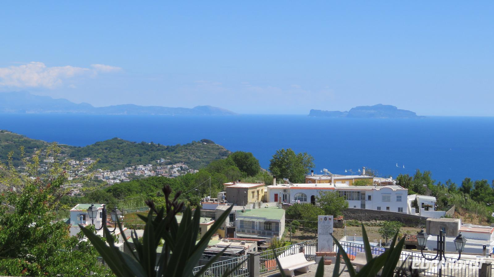 Blick bis Capri