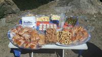 Picknick oberhalb der Spelunca-Schlucht