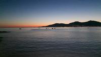 Sonnenuntergang Golf von Ajaccio