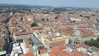 Cremona (Ausblick vom Glockenturm - 
