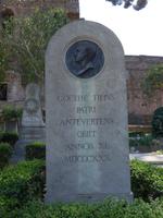 Grab von Goethes Sohn