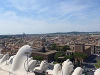 Blick auf die Stadt von der 