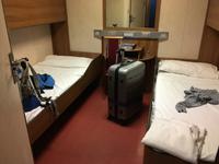 Kabine der Fähre Neaple-Catania