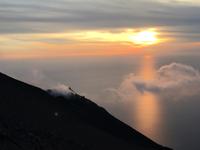 Sonnenuntergang auf dem Stromboli (2)