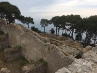 Die Villa Jovis auf dem Monte Tiberio