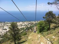 Fahrt mit dem Sessellift vom Monte Solaro