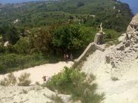 Ein Blick von dem hoechsten Stein von Epomeo