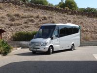 Singlereise Sardinien - Unser Reisebus