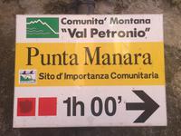 auf dem Weg zum Punta Manara