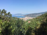 Wanderung zum Punta Manara - Blick auf Sestri Levante