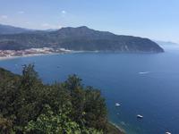 Wanderung zum Punta Manara - Blick auf Riva Trigoso