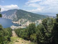 Wanderung auf der Insel Palmaria - Blick auf Portovenere