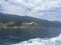 Bootsfahrt entlang der Cinque Terre - Corniglia