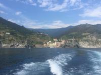 Bootsfahrt entlang der Cinque Terre - Vernazza