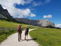 Wandern in Südtirol (Italien) – Dolomiten Wanderreise in Sterzing Astjoch – Sellajoch – Seiser Alm – Gemeinschaftsalm Fane – Burkhardtsklamm – Ratschinger Almenweg – Tatschsp (82)