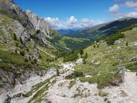 Wandern in Südtirol (Italien) – Dolomiten Wanderreise in Sterzing Astjoch – Sellajoch – Seiser Alm – Gemeinschaftsalm Fane – Burkhardtsklamm – Ratschinger Almenweg – Tatschsp (97)