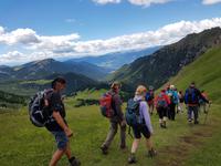 Wandern in Südtirol (Italien) – Dolomiten Wanderreise in Sterzing Astjoch – Sellajoch – Seiser Alm – Gemeinschaftsalm Fane – Burkhardtsklamm – Ratschinger Almenweg – Tatschsp (131)