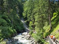 Wandern in Südtirol (Italien) – Dolomiten Wanderreise in Sterzing Astjoch – Sellajoch – Seiser Alm – Gemeinschaftsalm Fane – Burkhardtsklamm – Ratschinger Almenweg – Tatschsp (283)