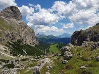 Wandern in Südtirol (Italien) – Dolomiten Wanderreise in Sterzing Astjoch – Sellajoch – Seiser Alm – Gemeinschaftsalm Fane – Burkhardtsklamm – Ratschinger Almenweg – Tatschsp (400)