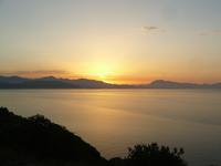 Sonnanufgang bei Salerno