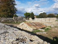 Italien, Paestum, Ausgrabungen, symbolisches Grab