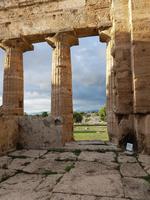Italien, Paestum, Ausgrabungen, Poseidontempel