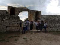 Italien, Paestum, Ausgrabungen, Amphitheater