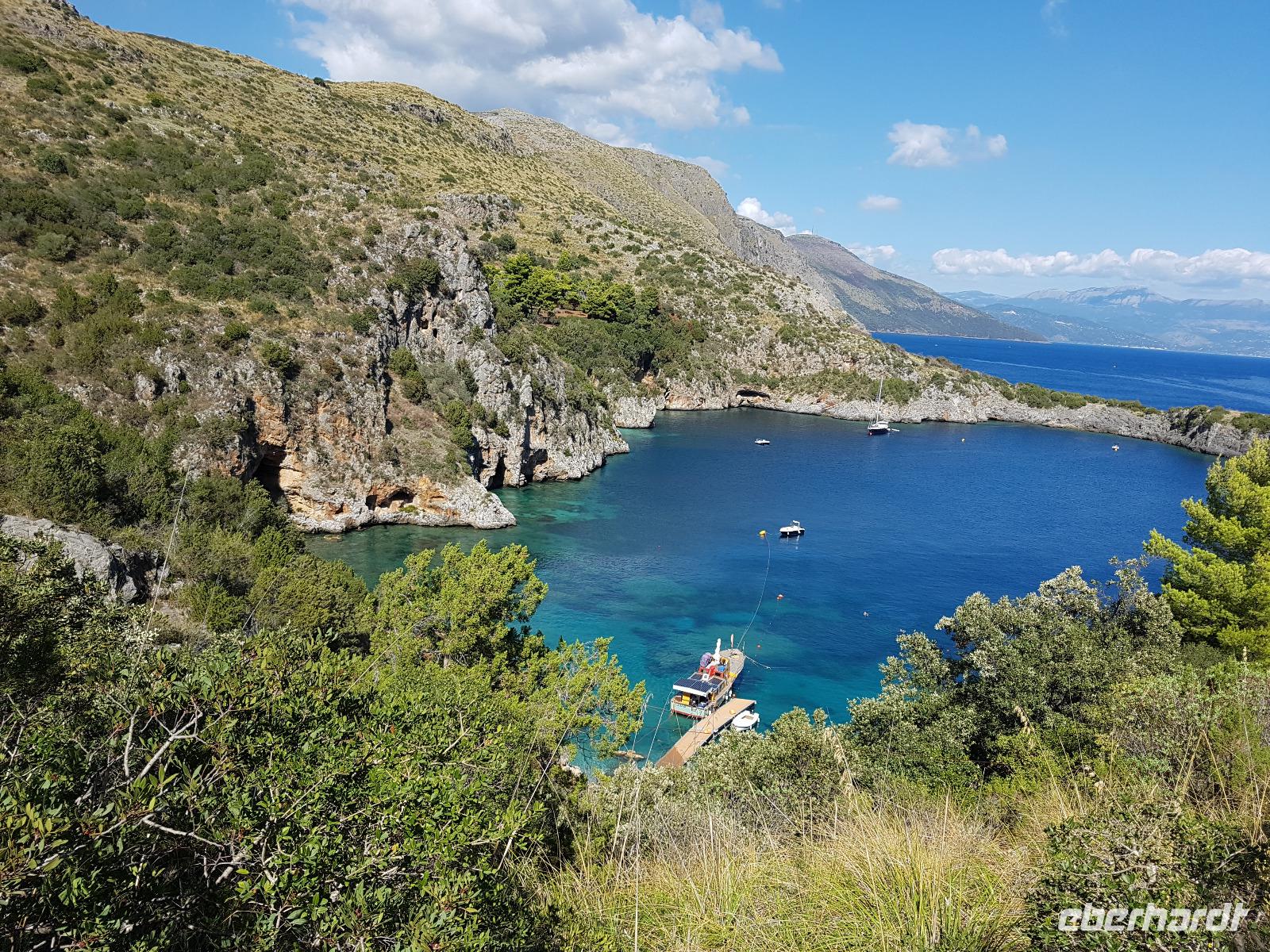 Italien, Cilento, Porto degli Infreschi