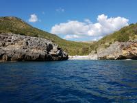 Italien, Cilento, weisse Bucht