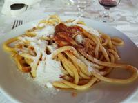 Italien, Cilento, Caloreschlucht, Restautant Remolino, Fusili