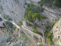 Italien, Capri, Via Krupp