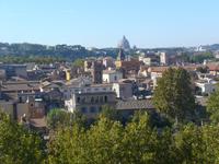 Blick vom Orangengarten auf die Stadt