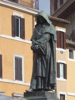 Denkmal am Campo di Fiori  - Giordano Bruno